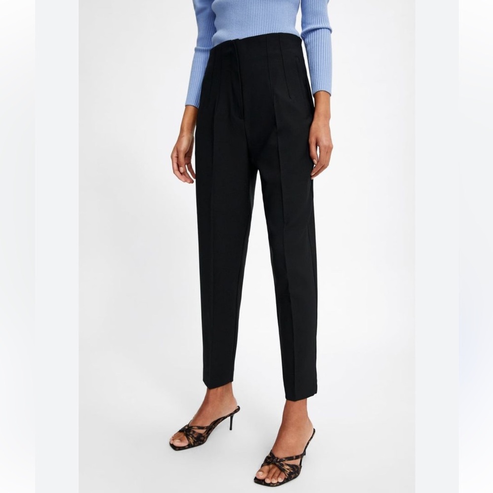 Zara Black Women's Trousers New With Tag